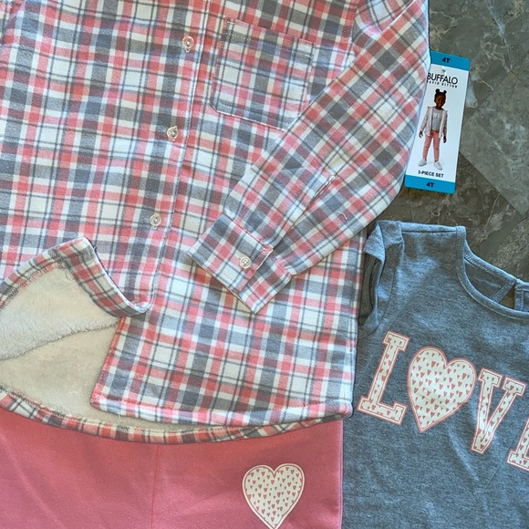 Buffalo Girl’s 3-Piece Shirt Jacket Set - Picture 4 of 6